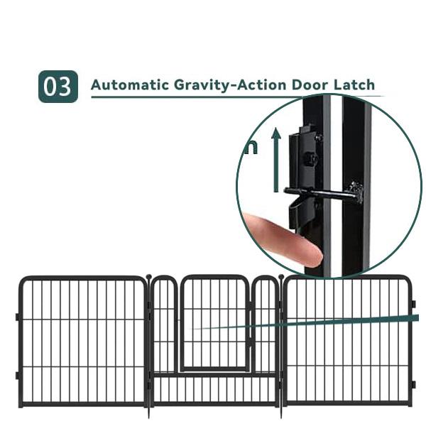 FXW ドッグ プレイペン 高さ61cm/16パネル ペットサークル ドア付き 小型犬 中型犬 ペットゲート FXW ドッグ プレイペン 高さ61cm/16パネル ペットサークル ドア付き 小型犬 中型犬 ペットゲート