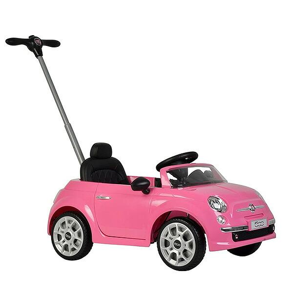 お取り寄せ/Best Ride On Cars フィアット500 プッシュカー 足けり