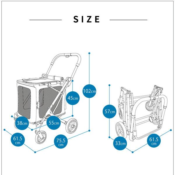 ibiyaya イビヤヤ ビッグバディ ペット ストローラー and クレート