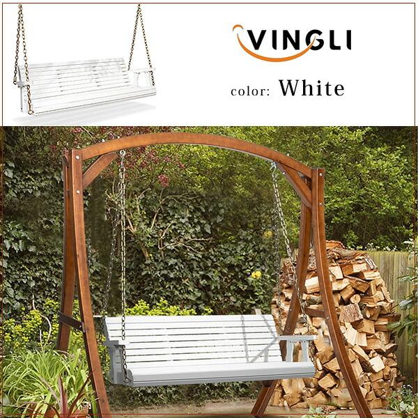 VINGLI ウッド パティオ ポーチ スイング 3人掛け 木製 つり下げ VINGLI ウッド パティオ ポーチ スイング 3人掛け 木製 つり下げ