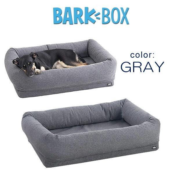 BarkBox メモリーフォーム ドッグベッド Mサイズ 枕付き 中型犬 犬用