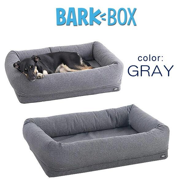BarkBox メモリーフォーム ドッグベッド Mサイズ 枕付き 中型犬 犬用