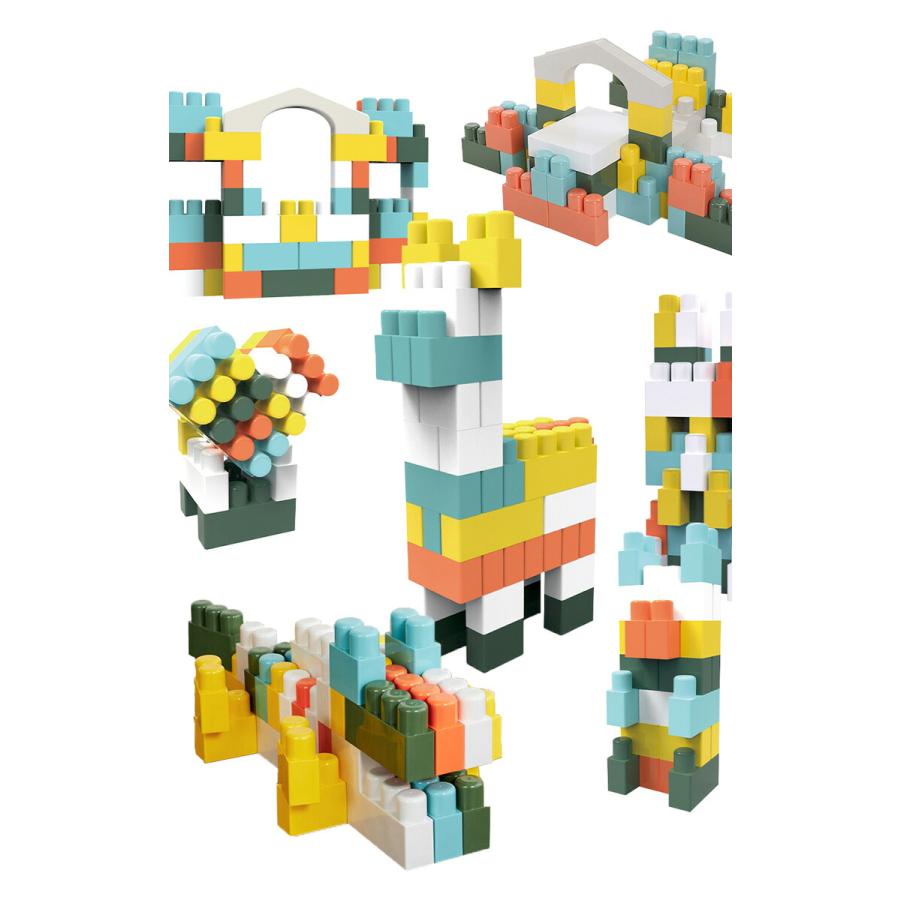 HAENIM TOY /Anuri/ マカロン ビッグ ブロック 74ピース セット 大きい