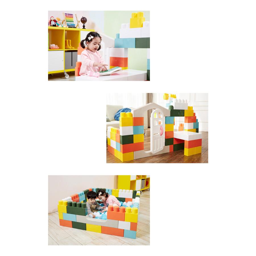 Haenim Toy マカロン ビッグ ブロック 37ピース オプションセット 大きい カラフル カラーブロック ドア付 Hn 993e rベビー 通販 Yahoo ショッピング