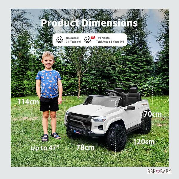 Hikiddo 4WD 2シーター エレクトリック カー リモコン付き 2人乗り
