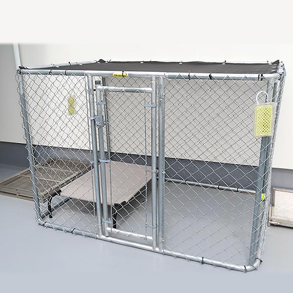 屋外用サークル Midwest Homes for Pets K9 スチール ポータブル ペットケージ アメリカンフェンス 屋根付き 犬小屋