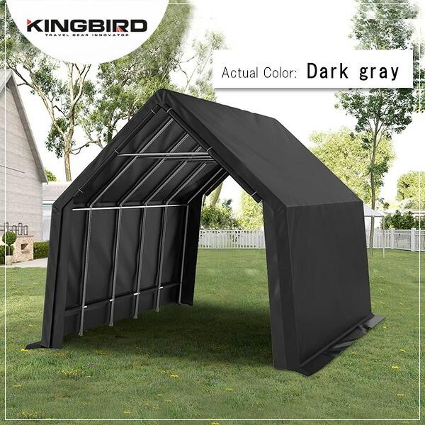 お取り寄せ/KING BIRD カーポート 3.9×6.1×3.6m 車庫 ガレージ お取り寄せ/KING BIRD カーポート 3.9×6.1×3.6m 車庫 ガレージ