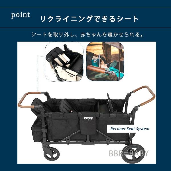 お取り寄せ/Keenz XC6 EVO ストローラー ワゴン キャノピー付き 両対面