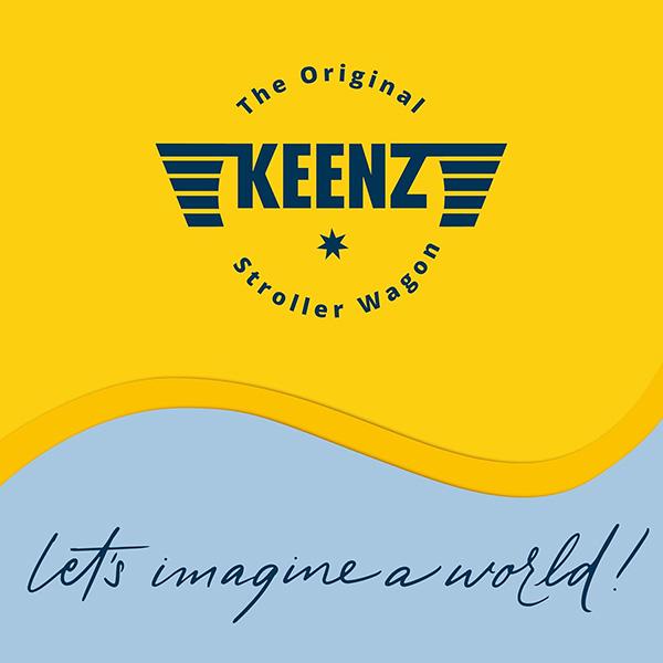 お取り寄せ/Keenz XC ストローラー ワゴン 2人乗り キャリーワゴン