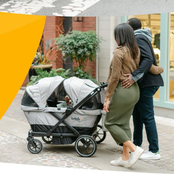 お取り寄せ/Larktale キャラバン クーペ クワッド ストローラー ワゴン