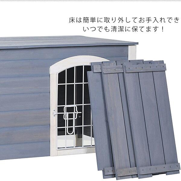 Petsfit インドア ウッド ドッグハウス 小型犬用 屋外 木製 犬小屋