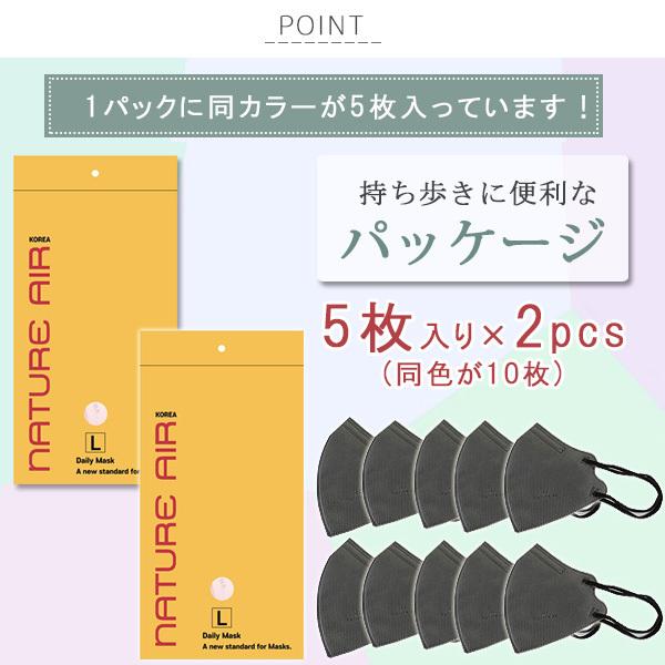 大人用マスク 送料無料 NATURE AIR ネイチャーエアー 2D スリム