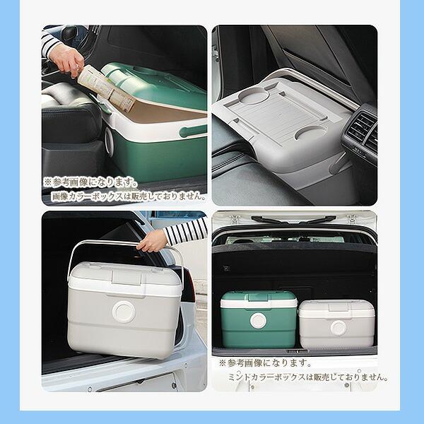 クーラーボックス 小型 OLIVING ドット テーブル アイスボックス 25L
