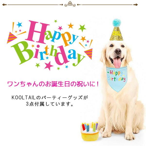 Kooltail ドッグ バースデー セット パーティーグッズ お誕生日 犬用 Pr3jh7 rベビー 通販 Yahoo ショッピング