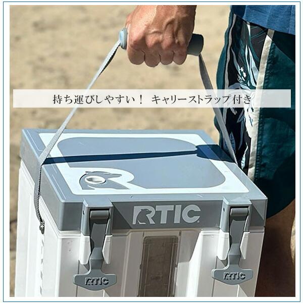 RTIC ハーフタイム ウォーター クーラー 6ガロン 容量約22.7L 大容量 ウォータージャグ 保冷 ダブルコック 積み重ね可能｜bbrbaby｜11