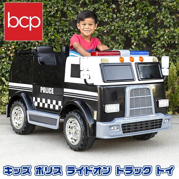 Best Choice Products キッズ ポリス ライドオン トラック トイ パトカー 電動 乗用玩具 一人乗り 子供用 Doc Sg