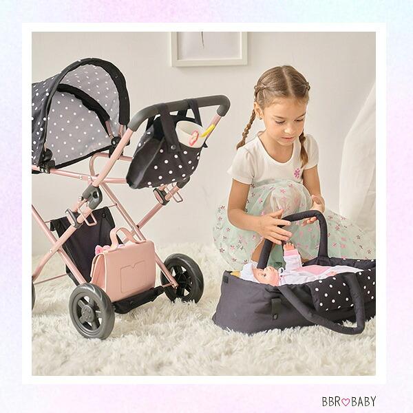 Teamson Kids ベビー ドール ストローラー お人形用 ベビーカー バギー