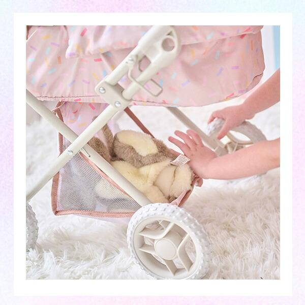 Teamson Kids ベビー ドール ストローラー お人形用 ベビーカー バギー