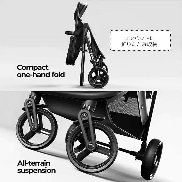 お取り寄せ/Mompush Wiz 2-in-1 コンバーチブル ベビー ストローラー