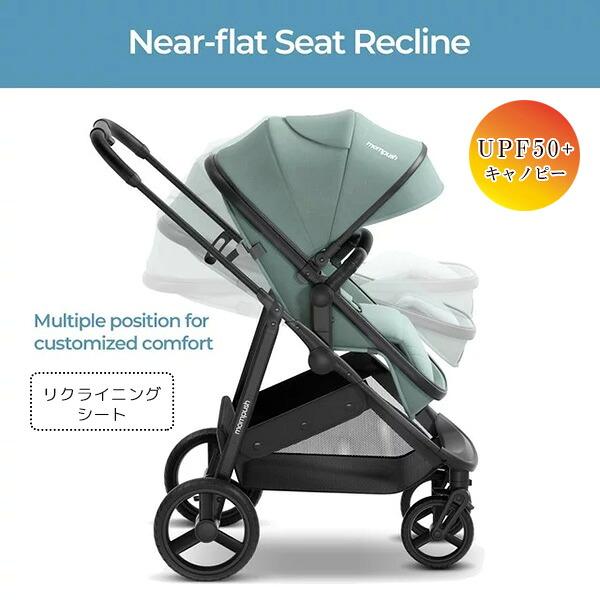 お取り寄せ/Mompush Wiz 2-in-1 コンバーチブル ベビー ストローラー