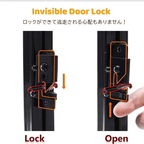 Tooca メタル ドッグ プレイペン 16パネル 高さ82cm NEWバージョン