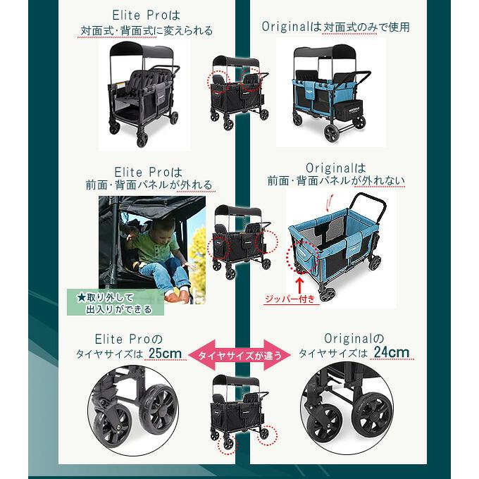 4人乗り ベビーカー ワンダーフォールド WF-W4 マルチファンクション