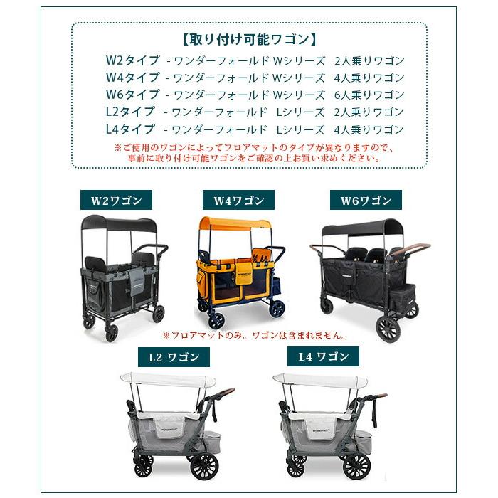 ワンダーフォールド オールウェザー フロアマット ワゴン用 敷きマット