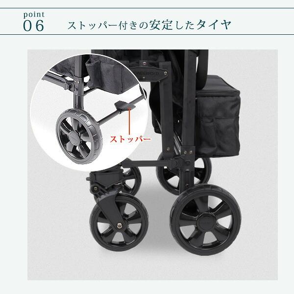ワンダーフォールド W4 エリート プロ ストローラー ワゴン キャノピー