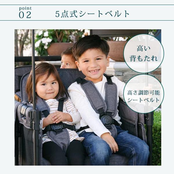 ワンダーフォールド W4 エリート プロ ストローラー ワゴン キャノピー