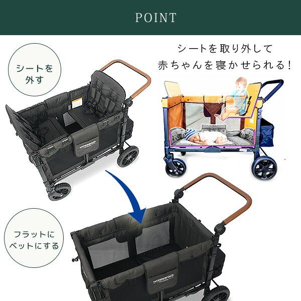 ワンダーフォールド W4 Luxe マルチファンクション ストローラー