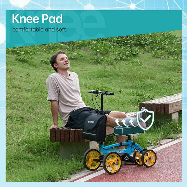 ELENKER ステアラブル ニー スクーター 歩行補助 ケガ 骨折 リハビリ
