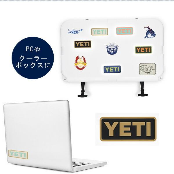 感謝の声続々！感謝の声続々！ ゆうパケット対応 YETI イエティ ステッカー パック 10枚セット 純正 シール クーラーボックス 釣り用 クーラーボックス