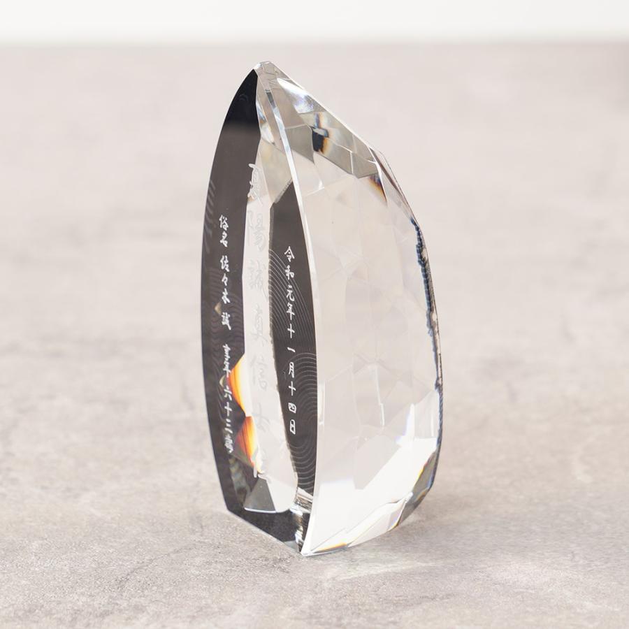 noir 黒いお位牌 クリスタル 手元供養 水子位牌 本位牌 夫婦位牌 クリスタルガラス 戒名 いひ ihai いはい 名入れ無料 |  | 02
