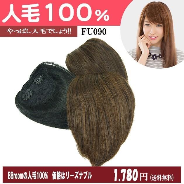 前髪ウィッグ 希少な人毛100％ fu091 : ウィッグ・エクステ専門