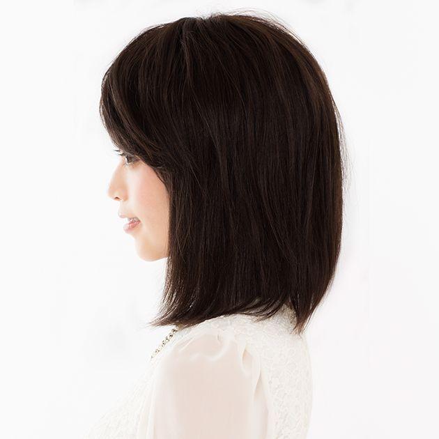 ウィッグ 人毛 サラサラセミディ jm-29h : ウィッグ・エクステ専門店