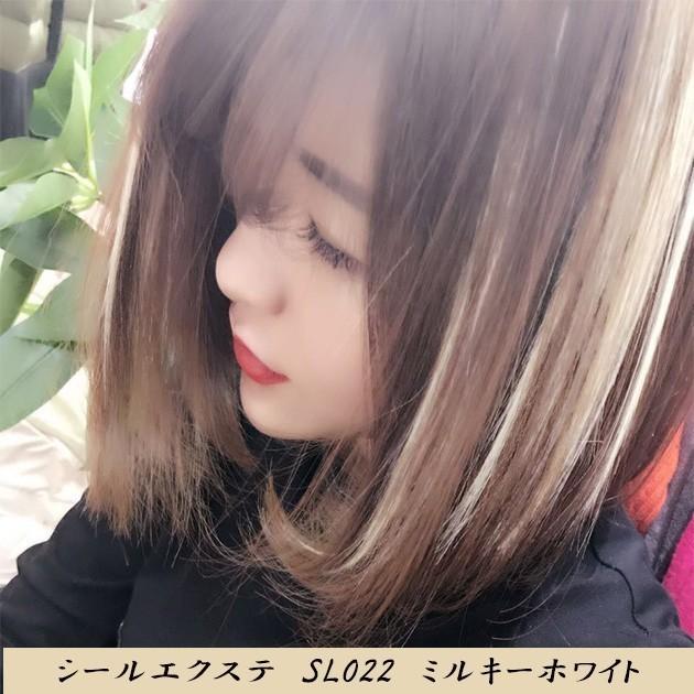 2\140(シールエクステ　さらさら Brightlele 50cm10本分（5シート） 人毛シールエクステ 人毛