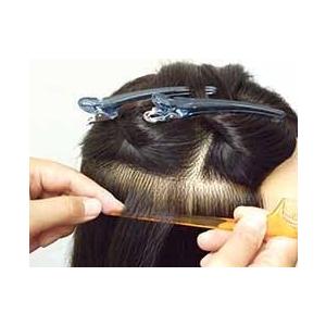 シールエクステ 人毛100% 27cm 3本セット +ボンド(5ml)のセット、1cm カットすれば12本使えます。 sl-027 |  | 08