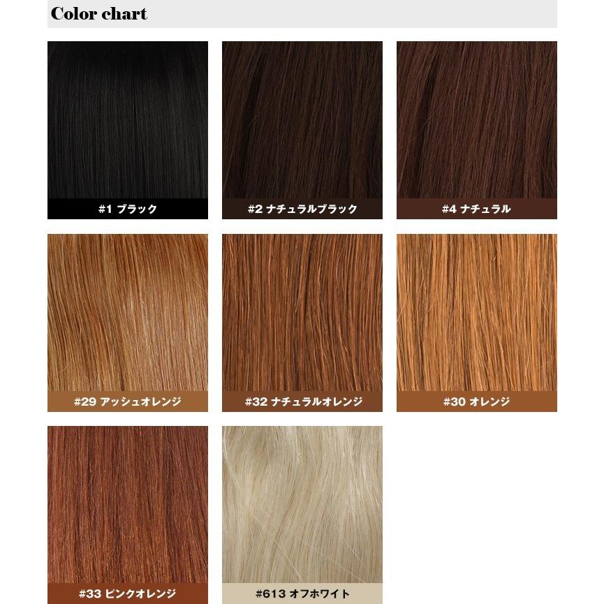 エクステ チップ用 人毛100% 4点セット 50cm×40本 jf-sts52 sts90