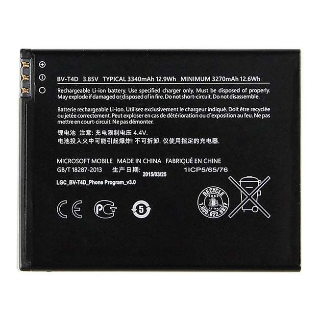 互換品＜ 新品 ＞Microsoft Lumia 950 XL 940 XL RM-1085 RM-1100 Nokia バッテリー容量:3340mAh 電圧制限:3.85V | マイクロソフト