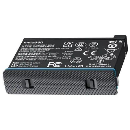 並行輸入品＜ 新品 ＞Insta360 X4 / CINSBBMA インスタサンロクマル バッテリー容量:2290mAh 電圧制限:4.40V | Insta360 | 02