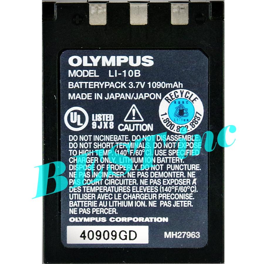 新品 ＞OLYMPUS LI10B / オリンパス バッテリーパック リチウムイオン充電池 li10bolympusBEST 24時間
