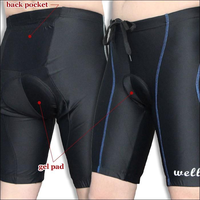 Wellcls サイクルパンツ メンズ ゲルパッド付 自転車 サイクルジャージ サイクルウェア サイクリングパンツ ロードバイク レーサーパンツ WL-BB002 |  | 17