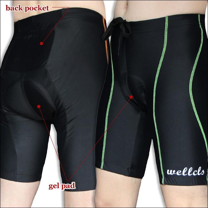 Wellcls サイクルパンツ メンズ ゲルパッド付 自転車 サイクルジャージ サイクルウェア サイクリングパンツ ロードバイク レーサーパンツ WL-BB002 |  | 18