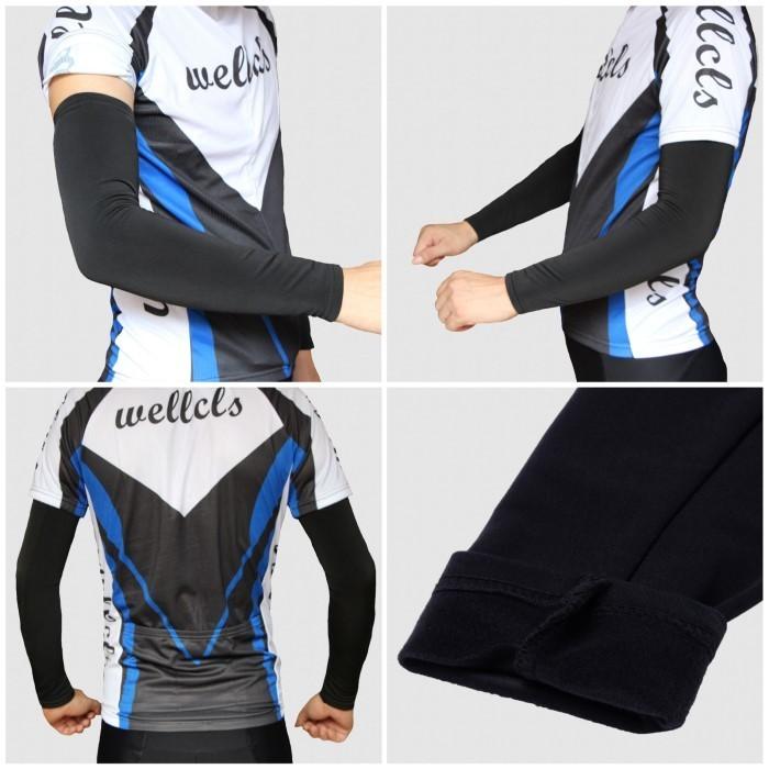 ウェルクルズ アームウォーマー 2枚1セット 裏起毛 メンズ レディース アームカバー 冬 秋冬 ランニング スポーツ アウトドア UV 無地 Wellcls WL-BB005 |  | 04