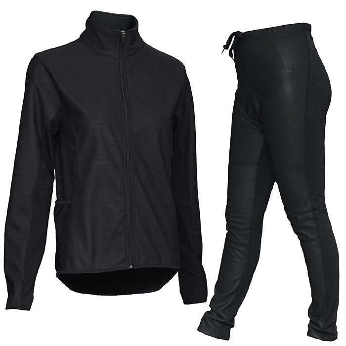 Wellcls レディース 冬用 防風 サイクルジャージ 上下セット 自転車 サイクルウェア サイクルジャケット 上下 ロードバイク 防寒 裏起毛 長袖 WL-BB043 |  | 12