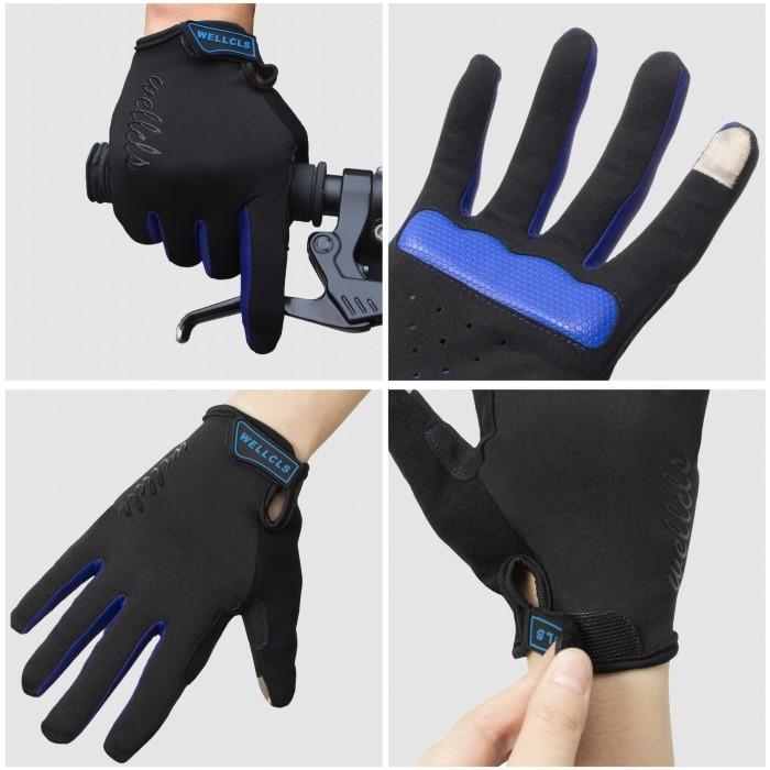 Wellcls サイクルグローブ サイクリンググローブ 自転車 ロードバイク 手袋 自転車グローブ フルフィンガー メンズ レディース 男女兼用 WL-BB051 |  | 10