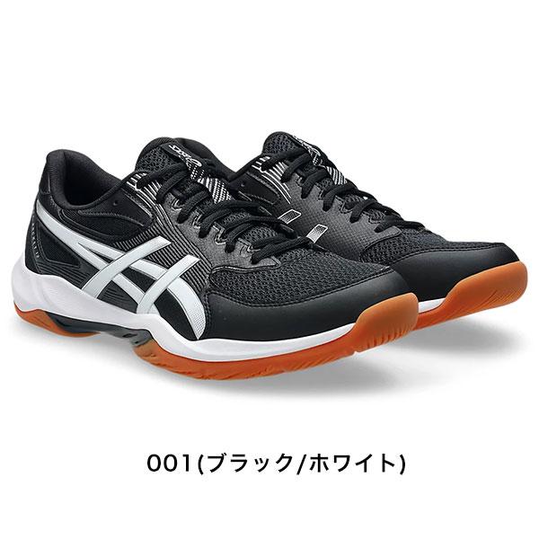 交換無料 バレーボールシューズ 大人 男女兼用 ユニセックス アシックス asics GEL-ROCKET 12 ブラック ホワイト 22.5 - 28.5 cm クッション性 1073A080 | ASICS | 01
