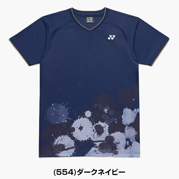 【日本未発売・1点限り】YONEX バドミントン ゲームシャツ 花・ツバメ・松 YONEX（ヨネックス） テニス バドミントン ゲームシャツ 半袖 ユニ