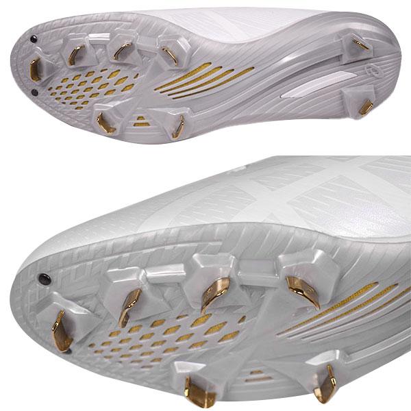 アシックス ゴールドステージ I-PRO MA2 白スパイク 高校野球対応 金具 ASICS（アシックス） 交換無料 野球 スパイク 金具 ジュニア 大人 黒