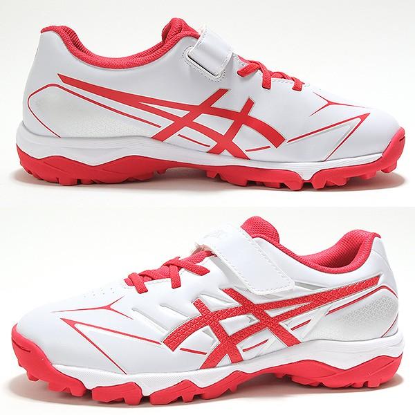 アシックス　オーダー　野球　トレーニングシューズ レッド/ホワイト アシックス 野球 ジュニア用 トレーニングシューズ スター